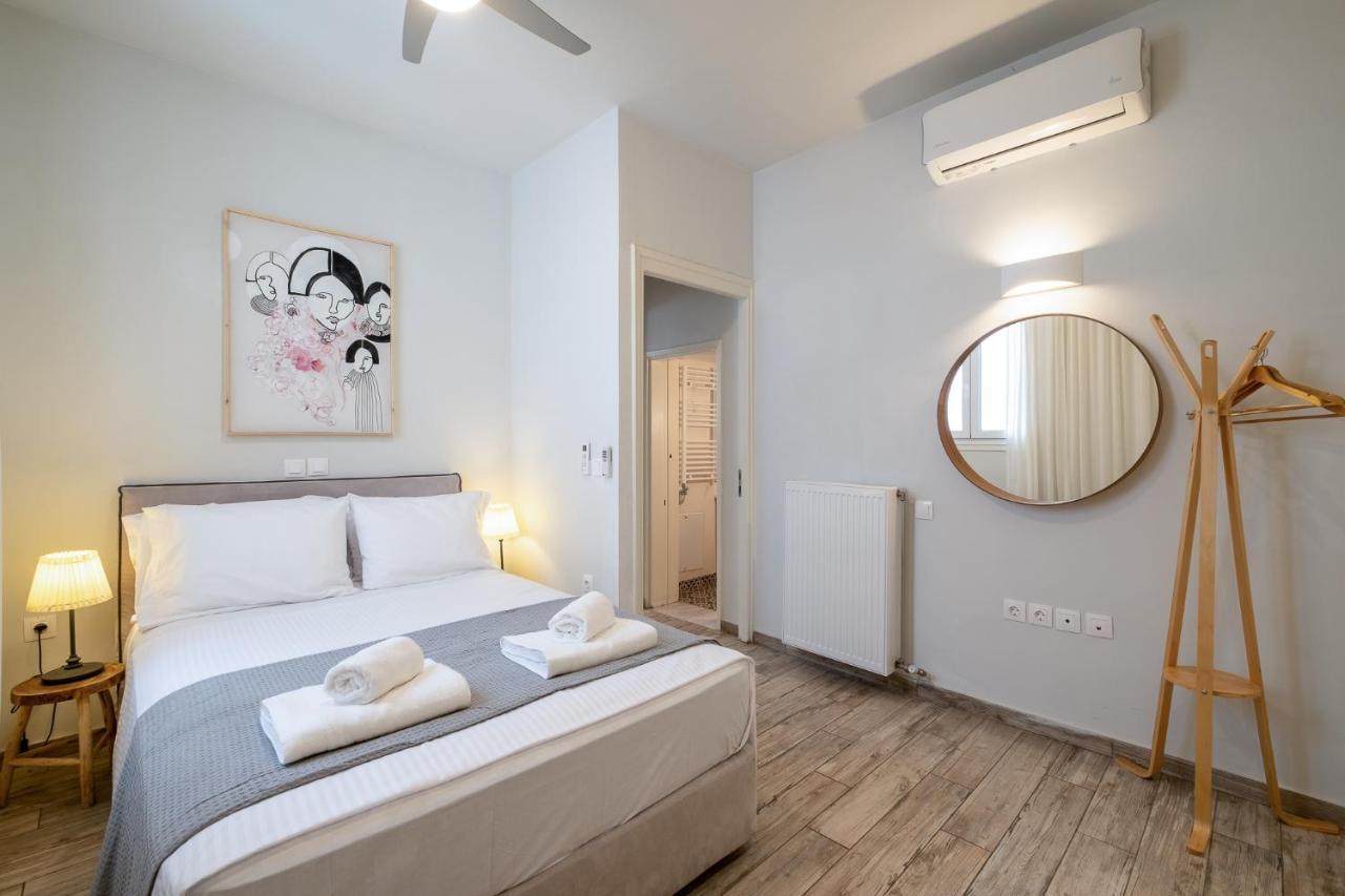 Central5 Boutique Apartments With Common Garden Next To Metro Atenas Exterior foto