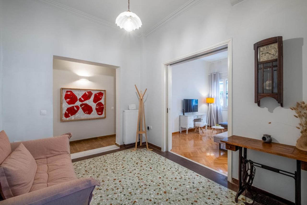 Central5 Boutique Apartments With Common Garden Next To Metro Atenas Exterior foto