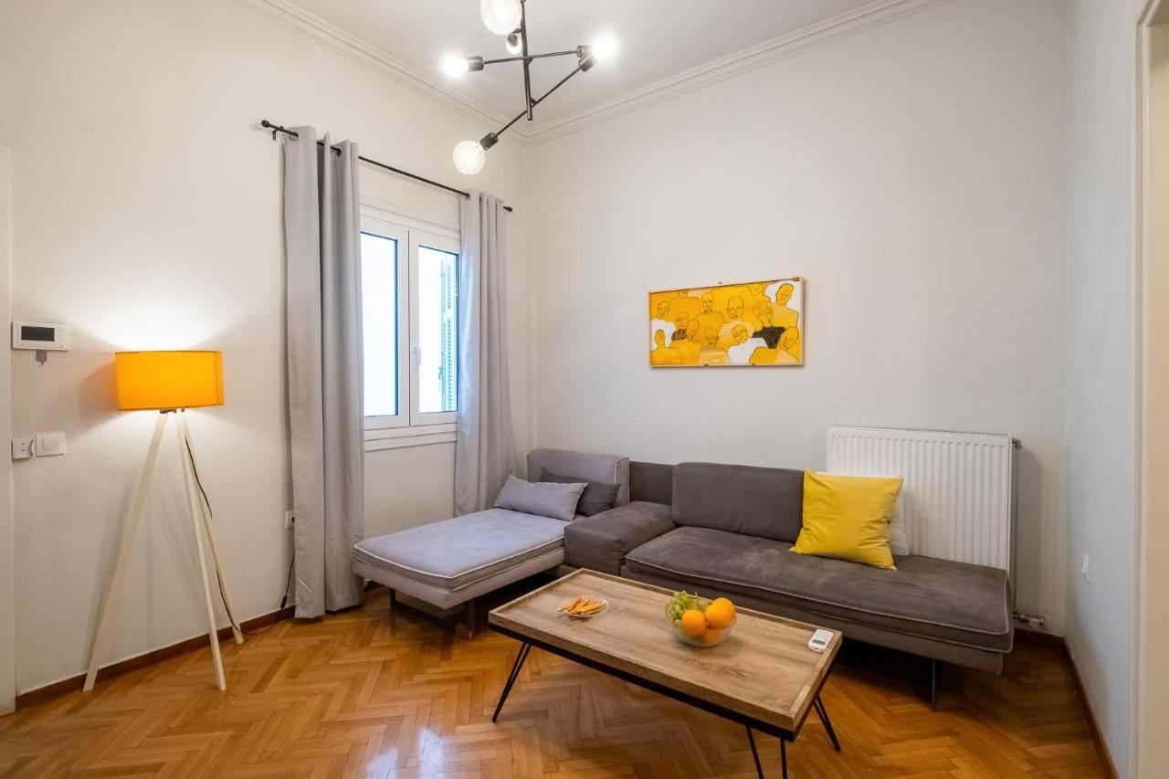 Central5 Boutique Apartments With Common Garden Next To Metro Atenas Exterior foto