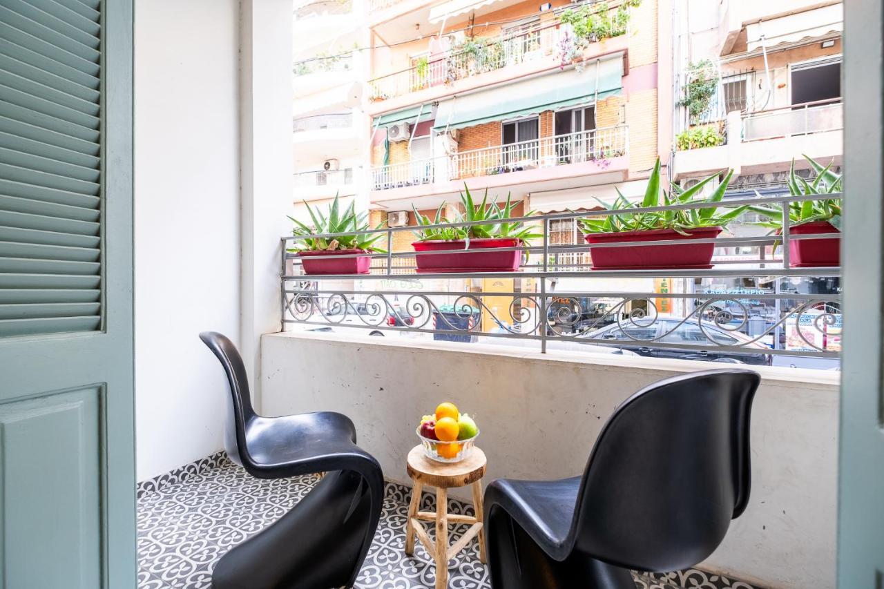Central5 Boutique Apartments With Common Garden Next To Metro Atenas Exterior foto