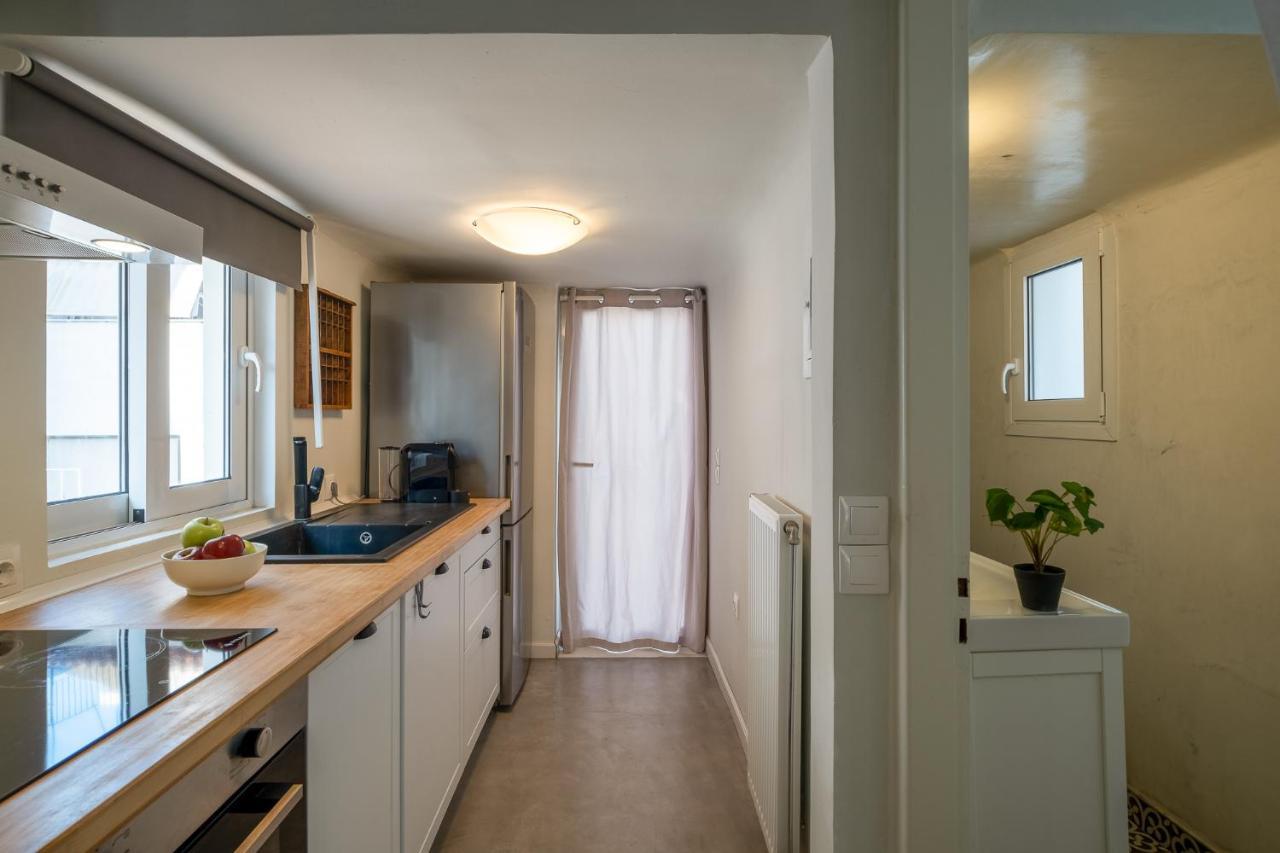 Central5 Boutique Apartments With Common Garden Next To Metro Atenas Exterior foto