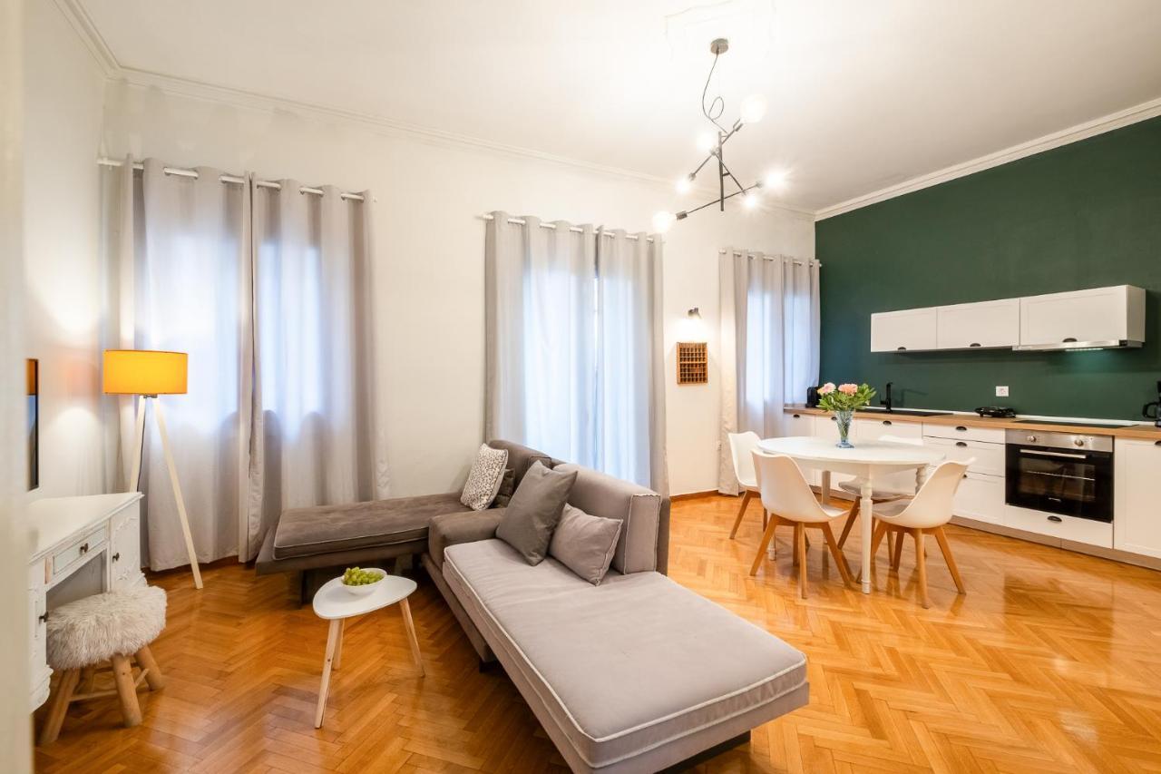 Central5 Boutique Apartments With Common Garden Next To Metro Atenas Exterior foto