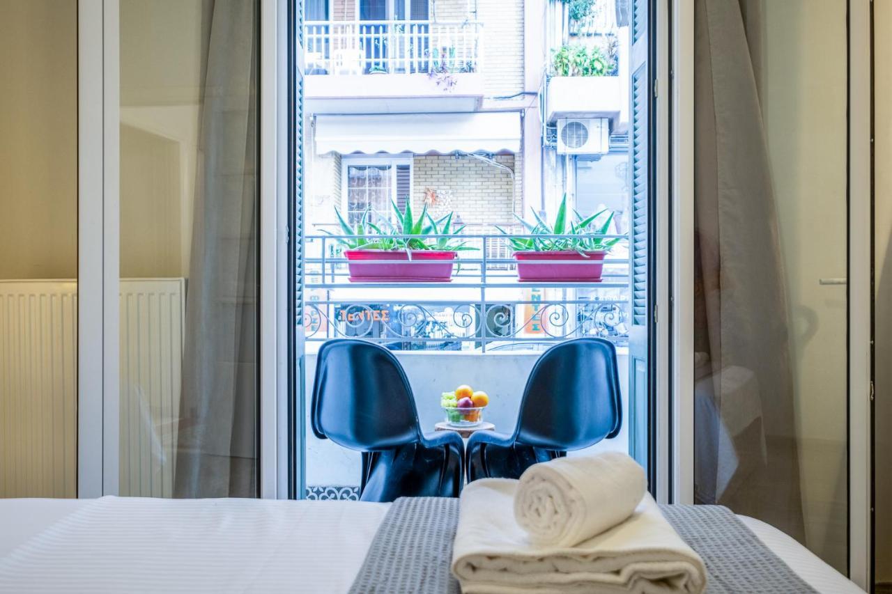 Central5 Boutique Apartments With Common Garden Next To Metro Atenas Exterior foto