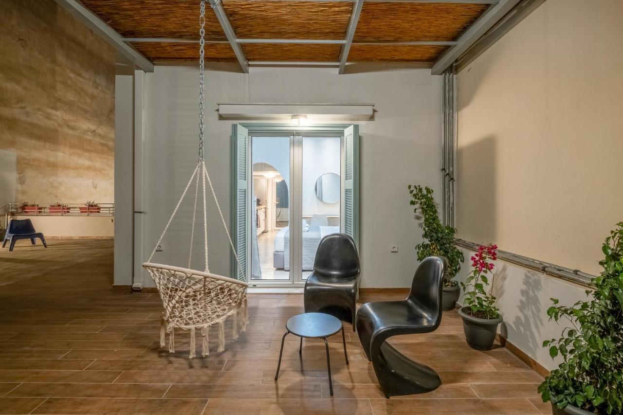 Central5 Boutique Apartments With Common Garden Next To Metro Atenas Exterior foto