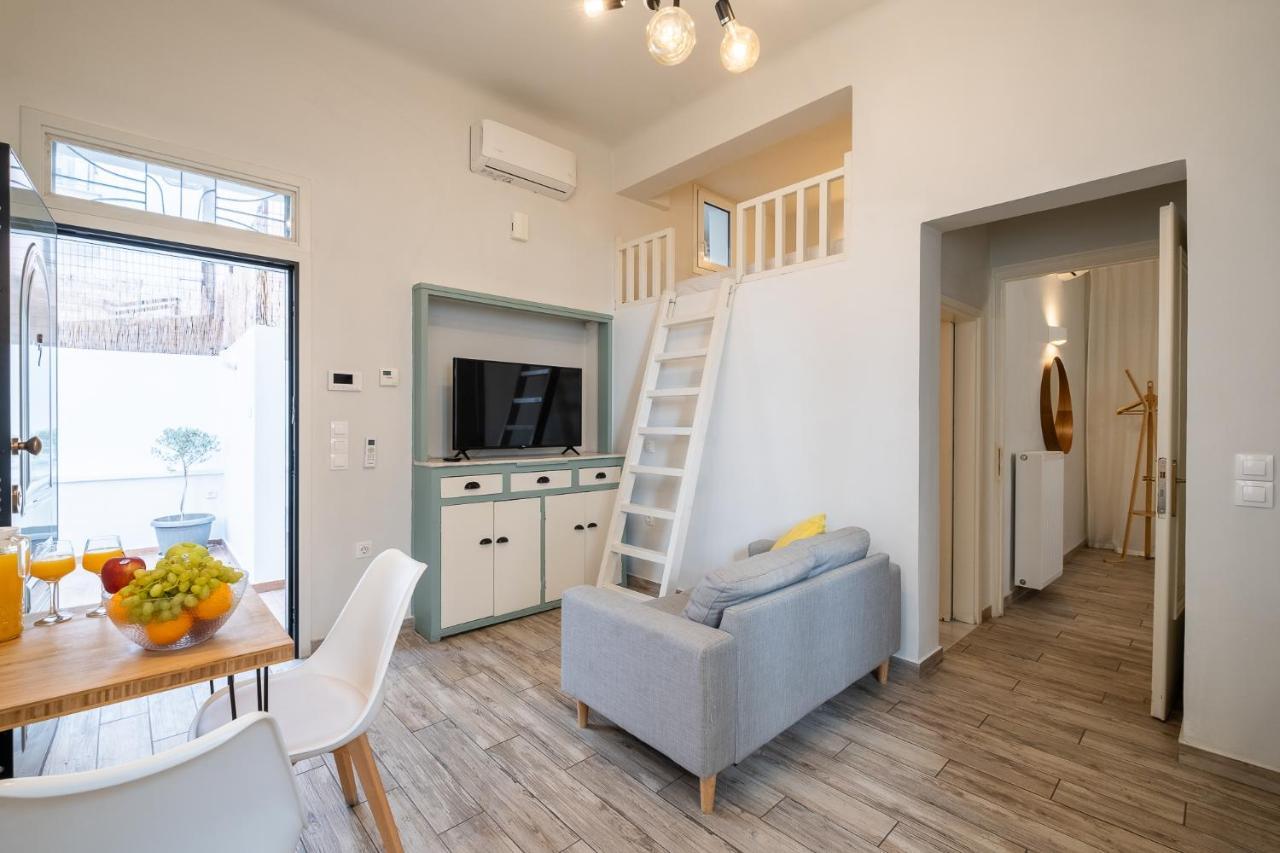 Central5 Boutique Apartments With Common Garden Next To Metro Atenas Exterior foto