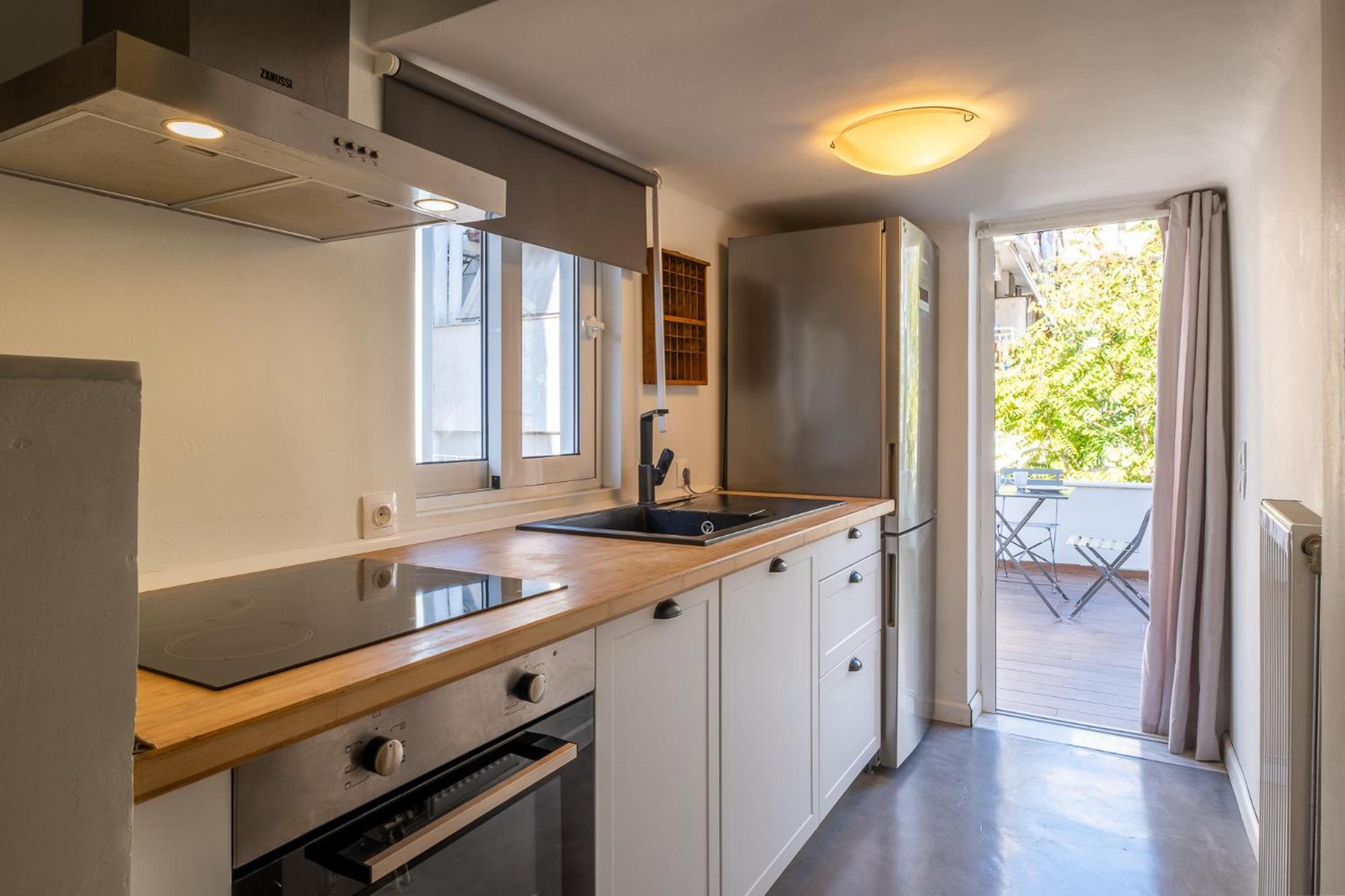 Central5 Boutique Apartments With Common Garden Next To Metro Atenas Exterior foto