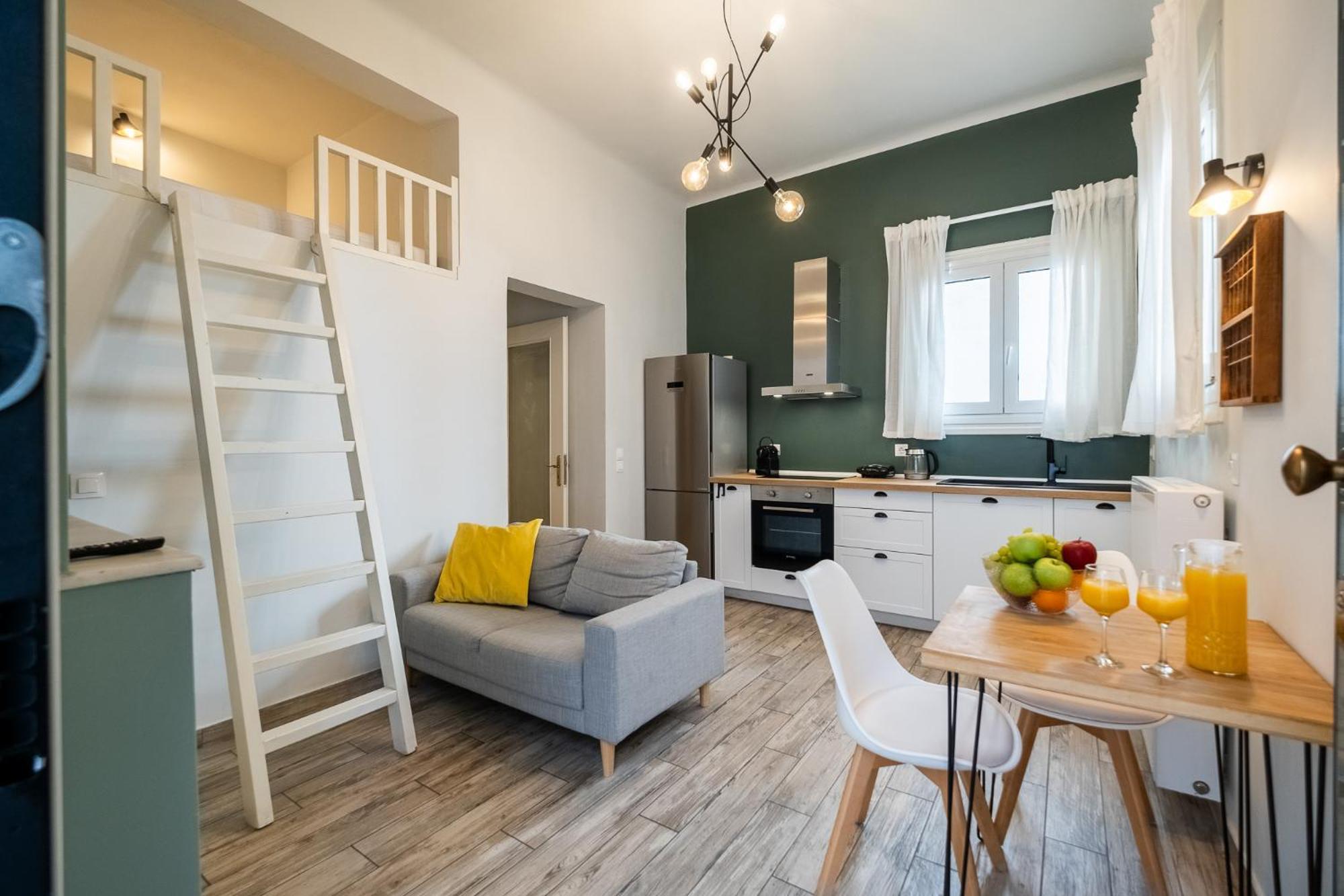 Central5 Boutique Apartments With Common Garden Next To Metro Atenas Exterior foto