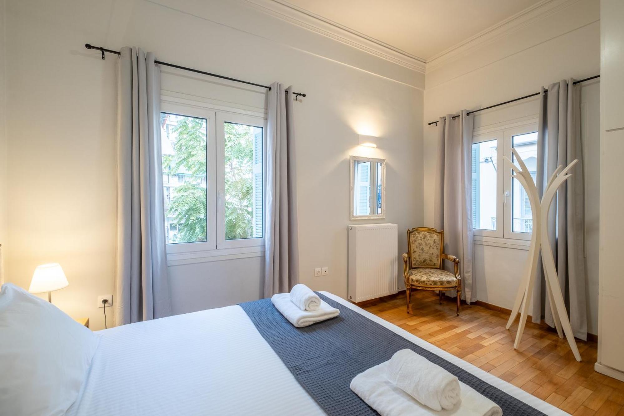 Central5 Boutique Apartments With Common Garden Next To Metro Atenas Exterior foto